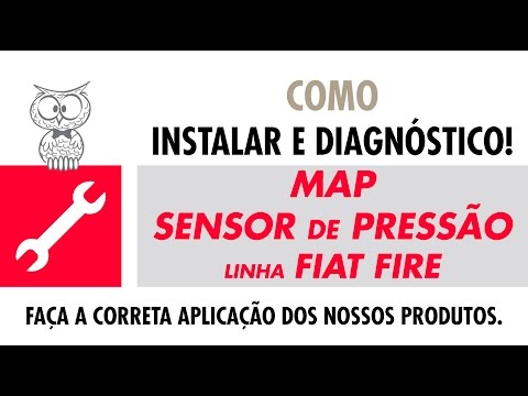 COMO INSTALAR - MAP Sensor de Pressão Linha Fiat Fire