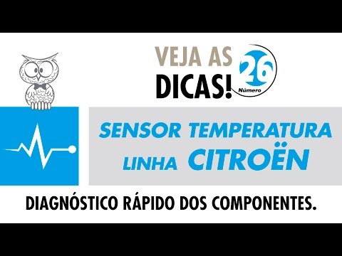 DICA MTE 26 - Sensor de Temperatura Linha Citroën
